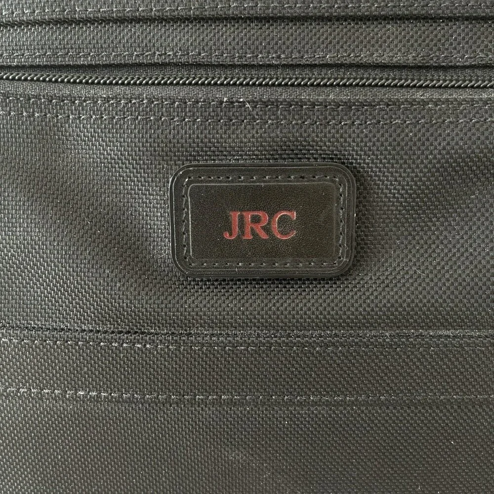 Tumi Laptop Shoulder Bag Black Ballistic Nylon Carry On Briefcase Shoulder Strap